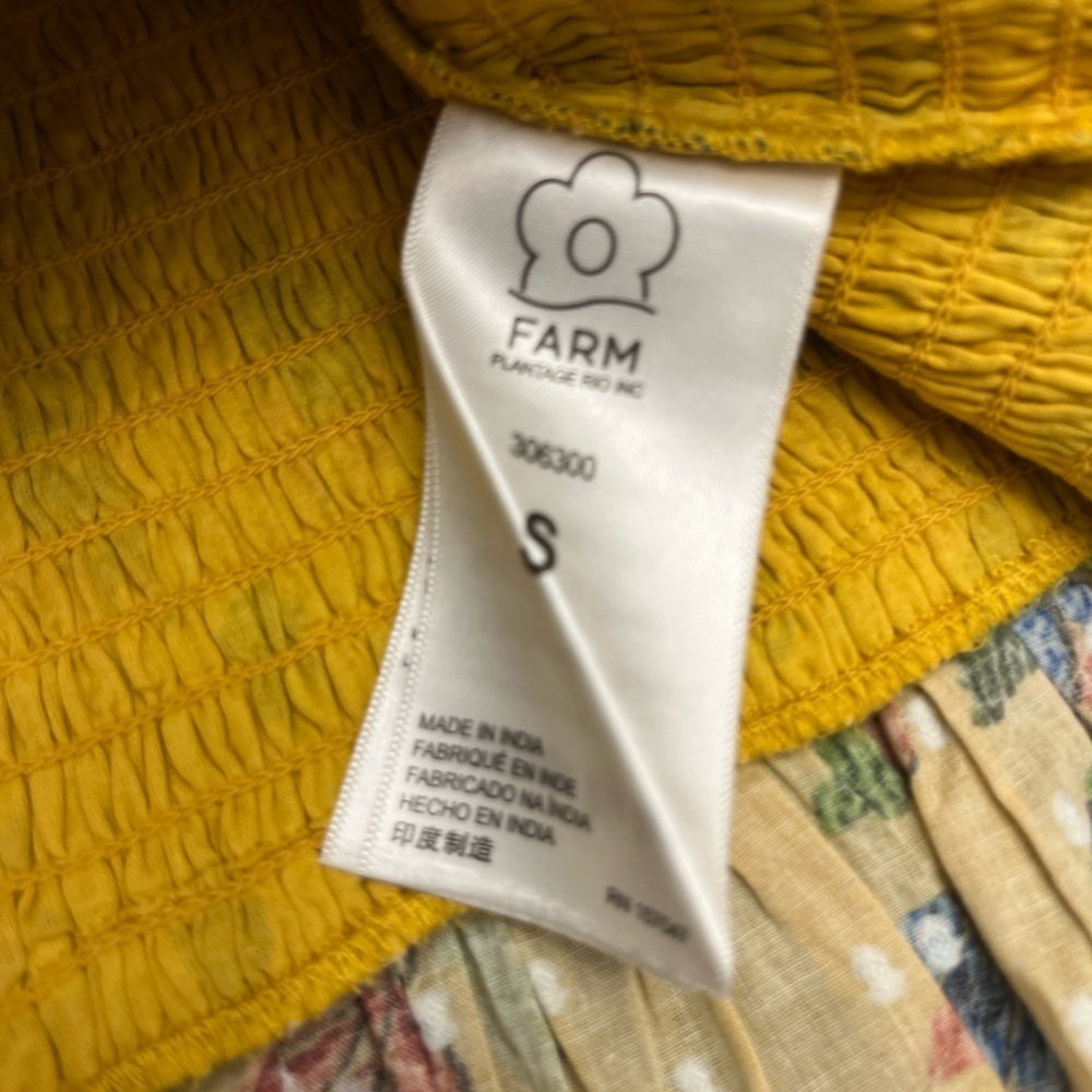 FARM Rio Vibrant Yellow Mini Skirt - Picture 5 of 16
